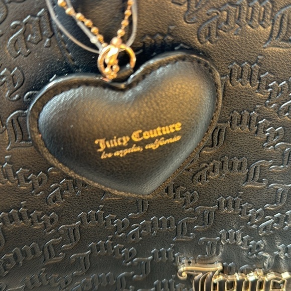 ✨BAG AND WALLET✨Juicy Couture Black Handbag and matching small wallet both NEW - Picture 6 of 12
